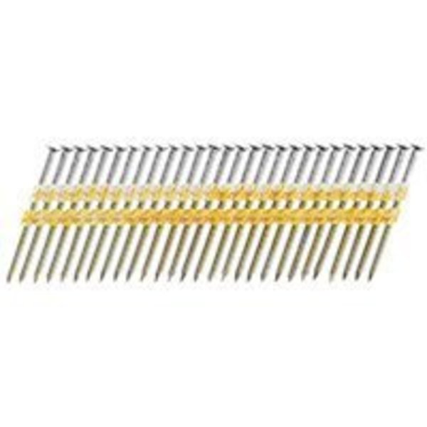 Senco Collated Framing Nail, 2-3/8 in L, Bright, Round Head, 20 Degrees GD24APBSN